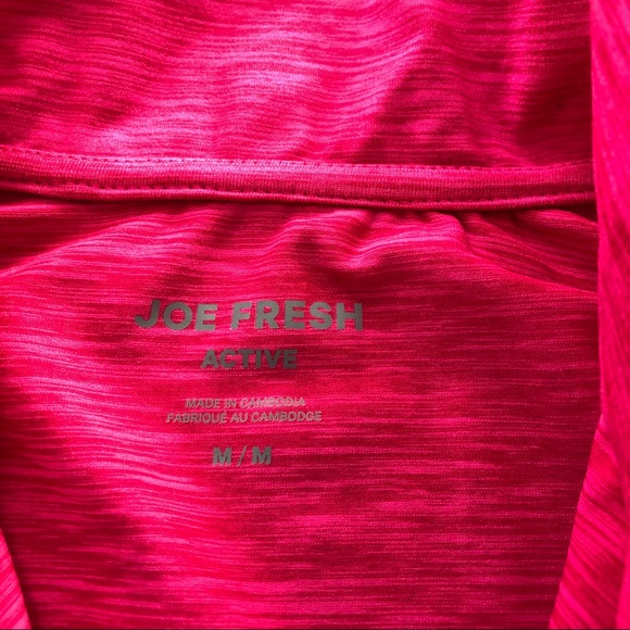 Joe Fresh Active 3/4 Zip Pullover - Picture 3 of 4